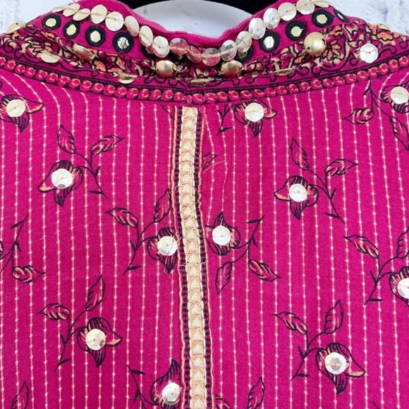NWT Free People Rays Of Light Embellished Jacket Size Large - Picture 4 of 8